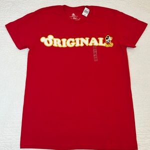 New from Disneyland in California! Mickey Mouse “Original” T-Shirt, Large, Red